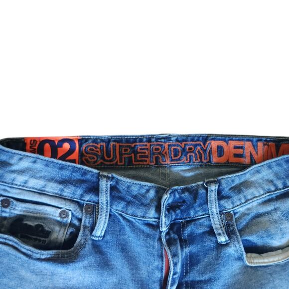 Superdry Denim Travis 02 Skinny Jeans Men 30 x 32 - Picture 5 of 9